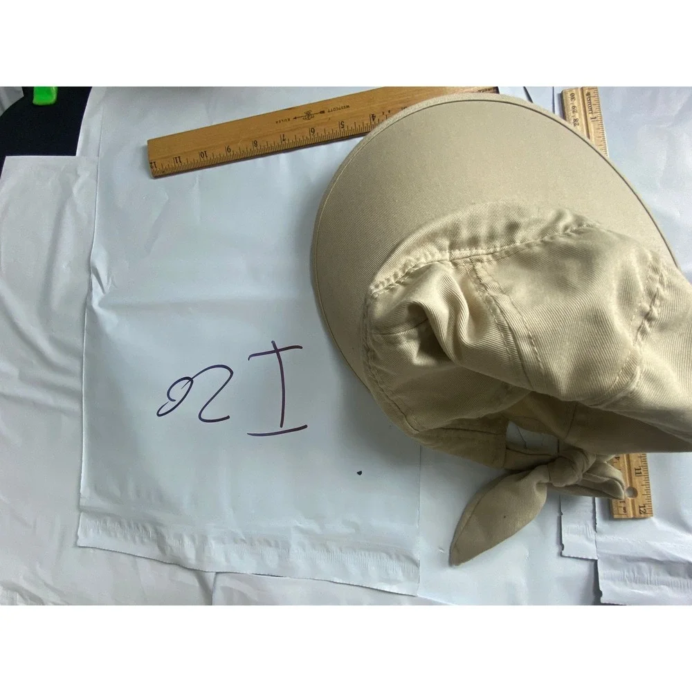 Unisex Tan Bucket Hat Sun Protection‎ Beach Outdoor Casual